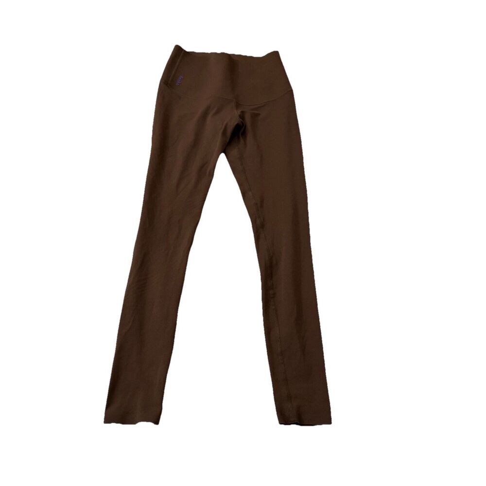 Fanka Body Sculpt 7/8 Leggings XS Reversible Wear Chocolate Brown Booty Lift